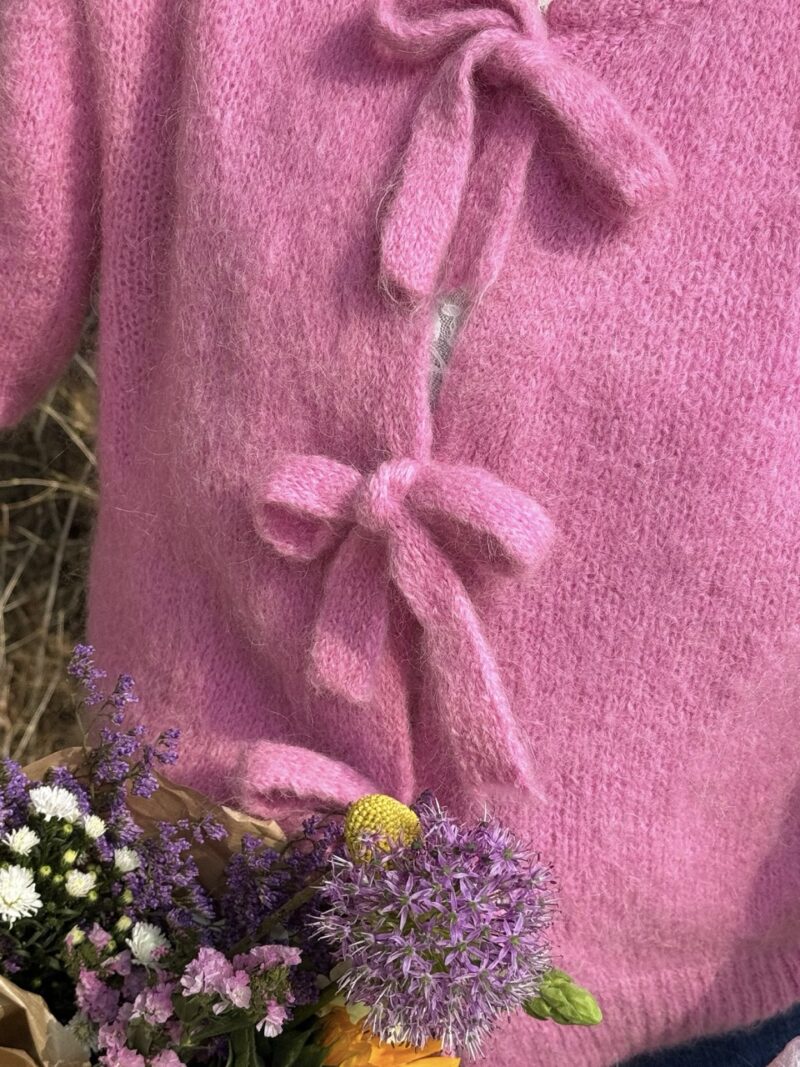 Esmee - Knitted Cardigan Bows - Afbeelding 2
