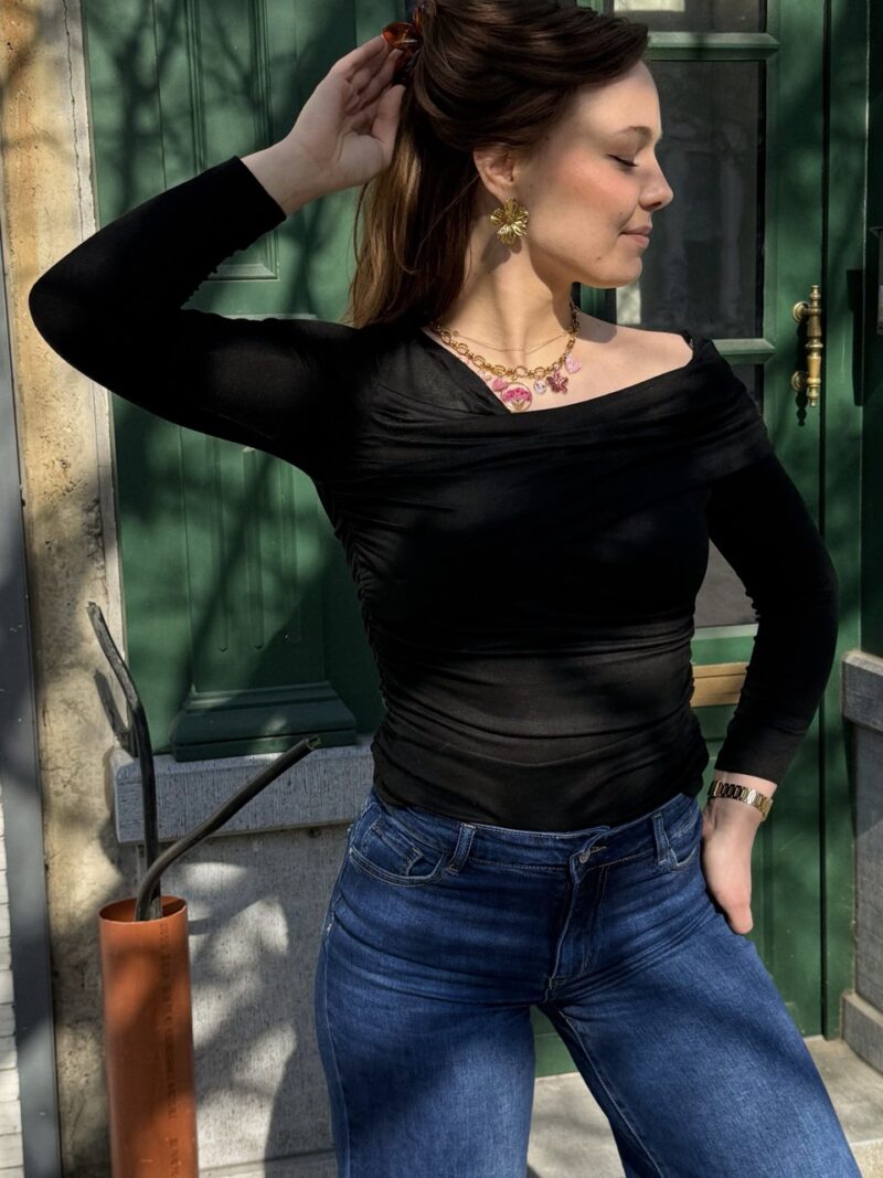 Mia - One Shoulder Top - Afbeelding 2